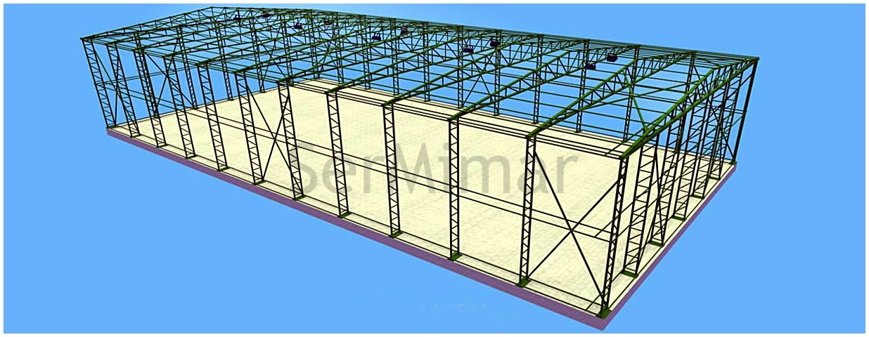 İkinci El Az Kullanılmış Çatı Makası İzmir Fiyatları | SerMimar Çelik Yapı